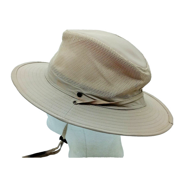 STETSON Safari Hat "Size Small " Tan Sun Protection READ DISCRIPT BELOW - Picture 1 of 11